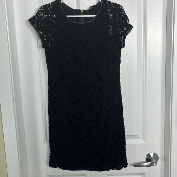 Club Monaco Black Lace Dress | Size 8 - Picture 1 of 7